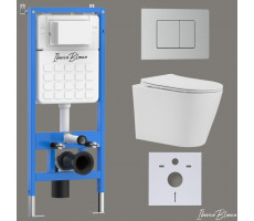 Комплект 3в1 IBERICA BLANCA инсталляция SILENCIO, унитаз BURGOS ALTO белый, кнопка смыва INOX-C хром матовый (IB001.BRA.234.1132) Комплект 3в1 IBERICA BLANCA инсталляция SILENCIO, унитаз BURGOS ALTO белый, кнопка смыва INOX-C хром матовый (IB001.BRA.234.1132)