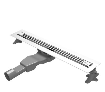 Душевой лоток B&T INFINITY 60см, ХРОМ Boheme 981-60-CR Душевой лоток B&T INFINITY 60см, ХРОМ Boheme 981-60-CR