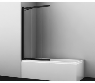 Стеклянные шторки WasserKRAFT Dill 61S 61S02-80 Fixed черный матовый 