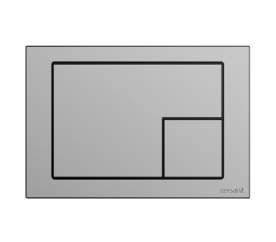 Кнопка Cersanit CORNER для LINK PRO/VECTOR/LINK/HI-TEC пластик хром матовый 64107 хром 