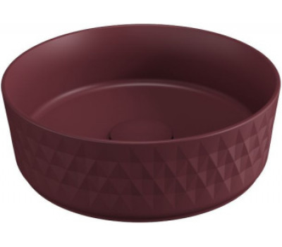 Раковина накладная Allen Brau Fantasy Romb 36 4.11033.BD бордо Раковина накладная Allen Brau Fantasy Romb 36 4.11033.BD бордо