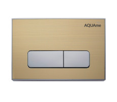 Панель смыва AQUAme AQM4105G золото