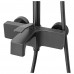 Душевая система Hansberge H5065BG графит 