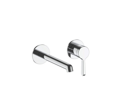 Смеситель из стены для раковины Fantini Torino 58 02 L913B Хром 