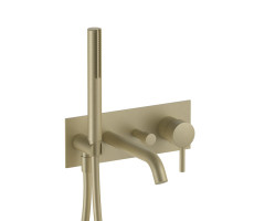 Смеситель для ванны Fantini Nostromo 50 P6 E321B Золото Смеситель для ванны Fantini Nostromo 50 P6 E321B Золото