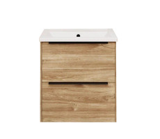 Тумба под раковину подвесная La Fenice Tesoro FNC-01-TES-DKK-60-2, коричневый  Тумба под раковину подвесная La Fenice Tesoro FNC-01-TES-DKK-60-2, коричневый