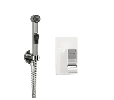 Душевая система WasserKRAFT  A010656WHITE белый матовый/хром 