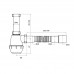 Сифон бутылочный IDDIS Optima Home 1.1/2x40мм, с гофротрубой 40/50мм 900A0G0010VD Сифон бутылочный IDDIS Optima Home 1.1/2x40мм, с гофротрубой 40/50мм 900A0G0010VD