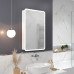 Зеркало-шкаф MIXLINE Сканди 50х80 универсал., сенсорный выкл., светодиодная подсветка 553163  
