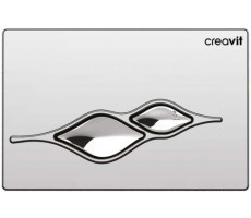  Кнопка для инсталляции UFO хром глянец CREAVIT GP1004.00 Хром глянец 