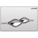  Кнопка для инсталляции UFO хром глянец CREAVIT GP1004.00 Хром глянец 