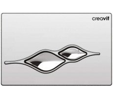 Кнопка для инсталляции UFO хром глянец CREAVIT GP1004.00 Хром глянец
