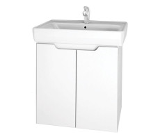 Тумба под раковину подвесная/напольная Dreja Mini 60 см, белый