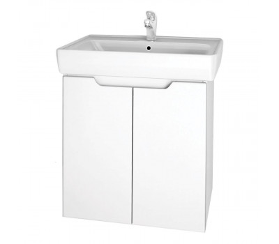 Тумба под раковину подвесная/напольная Dreja Mini 60 см, белый