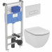 Унитаз с инсталляцией Ideal Standard Prosys Tesi P386801 Белый 