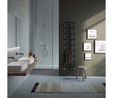 Полотенцедержатель электрический Antrax V8 ETPV13V050100T/NEOP черный матовый 