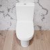 Унитаз-компакт безободковый, с сиденьем микролифт Damixa Skyline DX35C8600SC Белый 