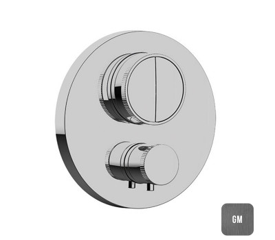 Термостаты: Смеситель для душа Almar Core E176632.GM Gun metal 
