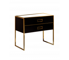 Тумба Armadi Art MONACO 100см черная глянец + золото под раковину моноблок 866-100-BG Тумба Armadi Art MONACO 100см черная глянец + золото под раковину моноблок 866-100-BG