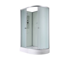 Душевая кабина AvaCan D2012L N без крыши матовый Хром 