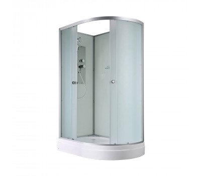 Душевая кабина AvaCan D2012L N без крыши матовый Хром 