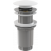 Донный клапан Alcadrain click-clack, белый A395B 