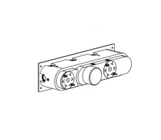 Встраиваемые части Carimali W5104  для термостатического смесителя на 6 выходов