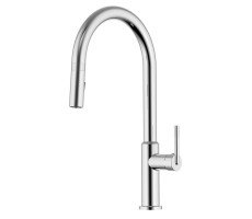 Смеситель для кухонной мойки Azario Diamond выдвижной излив, алмазная текстура, хром AZ-VJB569193C Смеситель для кухонной мойки Azario Diamond выдвижной излив, алмазная текстура, хром AZ-VJB569193C