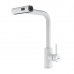 Смеситель для кухни с мультифункциональным изливом Shevanik S263C, белый