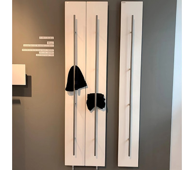 Полотенцесушитель электрический Antrax Teso ECTSV170001T/BCOR белый матовый 