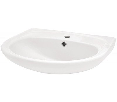 Раковина подвесная Santek Анимо 59х48х20 фаянс, цвет Белый 1WH110508 