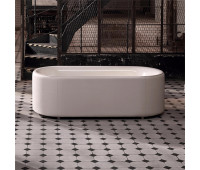 Стальная ванна Bette Lux Oval Couture 3466 TX-006 Белый 