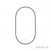 Зеркало FIXSEN с подсветкой LED овальное 50х100 см черное FX-3100B 