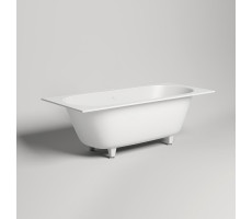 Встраиваемая ванна 170х70 Salini ORNELLA AXIS 170 104613G S-Sense, белый глянцевый (без слива-перелива) 