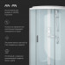 Душевая кабина 90x90 см, без гидромассажа AM.PM X-Joy W88C-401-090WT Стекло прозрачное; профиль белый 