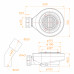 Профиль добавочный RGW A-08CP 33270820-01 Хром Профиль добавочный RGW A-08CP 33270820-01 Хром