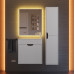 Тумба с раковиной для ванной подвесная Uperwood Modul 60х21х62 см, белая/графит 393020557 Тумба с раковиной для ванной подвесная Uperwood Modul 60х21х62 см, белая/графит 393020557