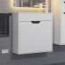 Тумба с раковиной для ванной подвесная Uperwood Modul 60х21х62 см, белая/графит 393020557 Тумба с раковиной для ванной подвесная Uperwood Modul 60х21х62 см, белая/графит 393020557