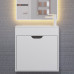 Тумба с раковиной для ванной подвесная Uperwood Modul 60х21х62 см, белая/графит 393020557 Тумба с раковиной для ванной подвесная Uperwood Modul 60х21х62 см, белая/графит 393020557