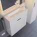 Тумба с раковиной для ванной подвесная Uperwood Modul 60х21х62 см, белая/графит 393020557 Тумба с раковиной для ванной подвесная Uperwood Modul 60х21х62 см, белая/графит 393020557