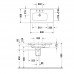 Раковина DURAVIT DuraStyle 2325800060 