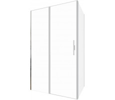 Душевой уголок Allen Brau Priority 120x100 3.31032.BA + 3.31047.BA серебро браш 
