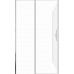 Душевой уголок Allen Brau Priority 120x100 3.31032.BA + 3.31047.BA серебро браш 