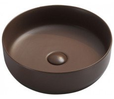 Раковина накладная Ceramicanova Element CN6022MDB 39х39 темно-коричневый матовый круглая Раковина накладная Ceramicanova Element CN6022MDB 39х39 темно-коричневый матовый круглая