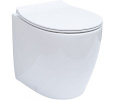 Приставной унитаз Allen Brau Fantasy 4.11007.20 белый глянец 