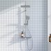 Душевая система с ванно-душевым смесителем-полкой Damixa Merkur 940730000 Хром Душевая система с ванно-душевым смесителем-полкой Damixa Merkur 940730000 Хром