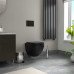 Унитаз подвесной Teymi Lina S Black T40111 черный матовый безободковый, сиденье микролифт