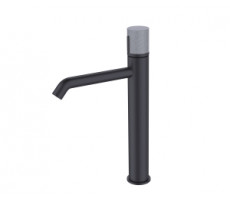 Смеситель высокий для накладной раковины ФОКУС 24615BG черный Bronze de Luxe 