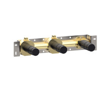 Внутренняя часть смесителя на 3 отверстия Almar Modular E134010 Черный матовый 
