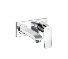 Смеситель для раковины Hansgrohe Metris 31085000 хром 